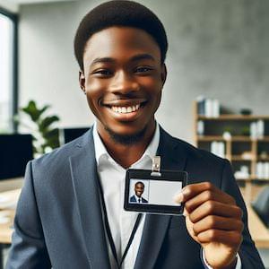 Corporate saff ID card